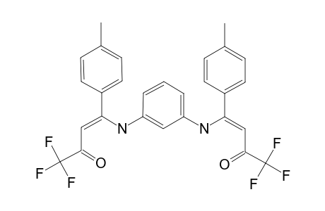 (Z,Z)-N,N'-BIS-[4,4,4-TRIFLUORO-1-(4-METHYLPHENYL)-3-OXO-1-BUTEN-1-YL]-1,3-PHENYLENEDIAMINE