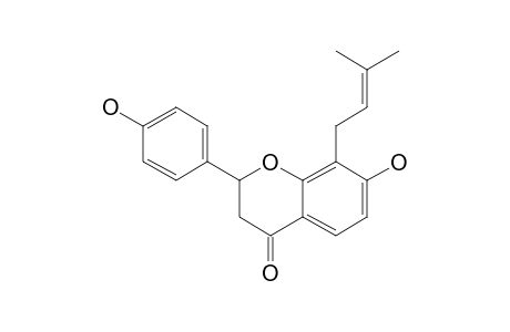 7,4'-DIHYDROXY-8-(3'-METHYLBUT-2'-ENYL)-FLAVANONE