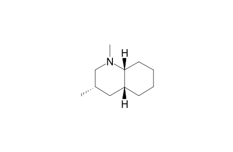 N,3a-Dimethyl-cis-decahydro-quinoline