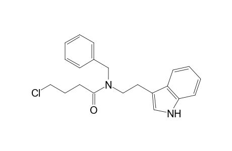 4-Chloro-N-benzyl-N-(2-indol-3-ylethyl)butyramide