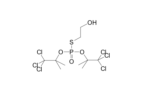 O,O-BIS(2,2,2-TRICHLORO-1,1-DIMETHYLETHYL)-S-(2-HYDROXYETHYL)THIOPHOSPHATE