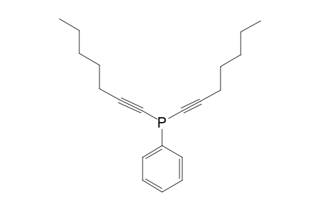 PHENYL-[BIS-(1-HEPTYNYL)]-PHOSPHANE