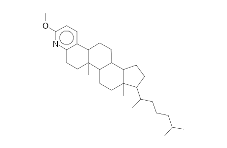 Cholest-3-eno[3,4-b]pyridine, 2'-methoxy-