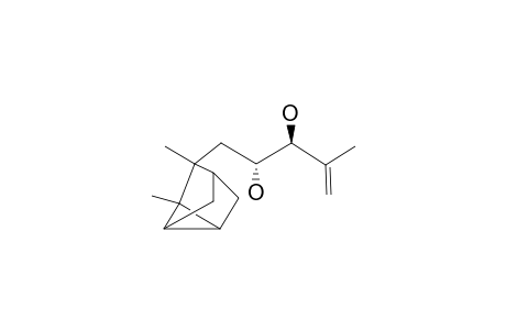 ALPHA-SANTAL-11-EN-9,10-DIOL;1-(2,3-DIMETHYLTRICYCLO-[2.2.1.0(2,6)]-HEPT-3-YL)-4-METHYLPENT-4-ENE-2,3-DIOL