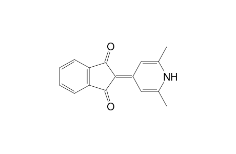 2-(2,6-dimethyl-4(1H)-pyridylidene)-1,3-indandione