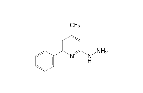 2-hydrazino-6-phenyl-4-(trifluoromethyl)pyridine