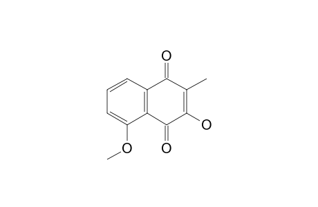 3-HYDROXY-5-METHOXY-2-METHYL-1,4-NAPHTHOQUINONE