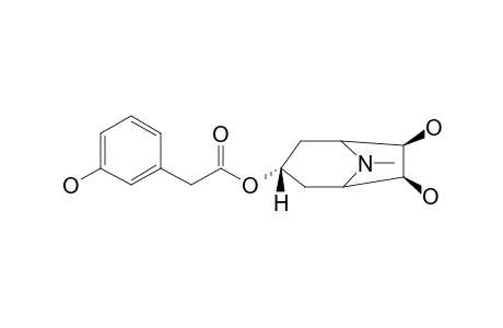 CATUABINE-G;3-ALPHA-(3-HYDROXYPHENYLACETOXY)-6-BETA,7-BETA-DIHYDROXYTROPANE