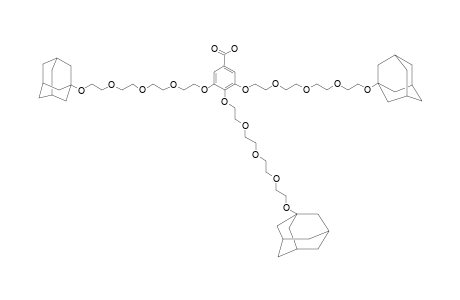 3,4,5-TRIS-[2-[2-[2-[2-(ADAMANTAN-1-YL-OXY)-ETHOXY]-ETHOXY]-ETHOXY]-ETHOXY]-BENZOIC-ACID