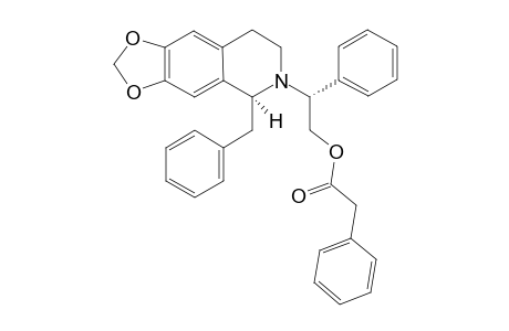 (1-R)-1-BENZYL-(R)-N-(1-PHENYL-2-PHENYLACETYLETHOXY)-6,7-METHYLENEDIOXY-1,2,3,4-TETRAHYDRO-ISOQUINOLINE;(1-S,R)-EPIMER