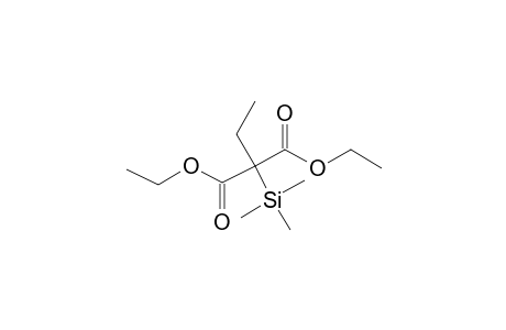 Diethyl 2-ethyl-2-(trimethylsilyl)malonate