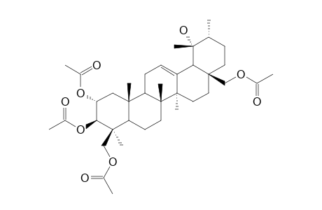 2-ALPHA,3-BETA,24,28-TETRA-O-ACETYL-URS-12-ENE-19-ALPHA-OL