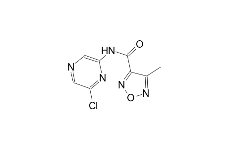 N-(6-chloro-2-pyrazinyl)-4-methyl-1,2,5-oxadiazole-3-carboxamide