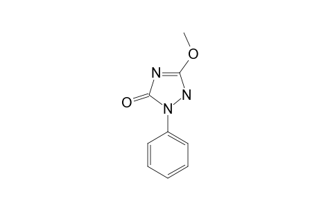 2-Phenyl-5-methoxy-1,2,4-triazolin-3-one