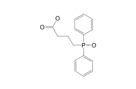 .omega.-(Diphenylphosphinyl)-butansaeure