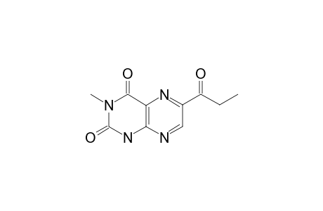 3-METHYL-6-PROPIONYLLUMAZINE