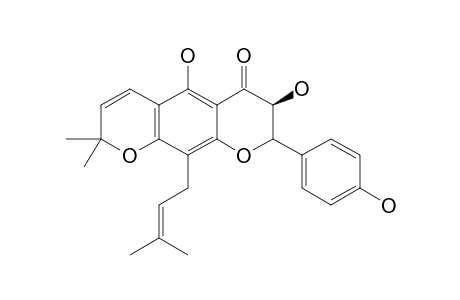 8-(GAMMA,GAMMA-DIMETHYL-ALLYL)-3,5,4'-TRIHYDROXY-6,6-DIMETHYL-PYRANYL-[6,7-A]-FLAVANONOL