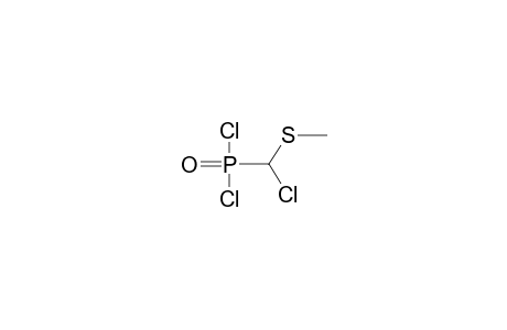 METHYLTHIO(CHLORO)METHYLPHOSPHONIC DICHLORIDE