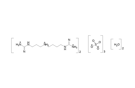 {4-[(3-GUANIDINOPROPYL)AMINO]BUTYL}GUANIDINE, SULFATE (2:3), HYDRATE