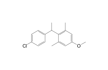 2-[1-(4-chlorophenyl)ethyl]-5-methoxy-1,3-dimethyl-benzene