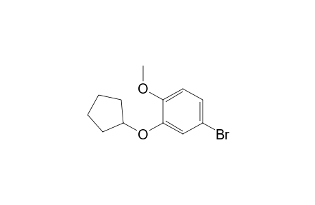 4-Bromo-2-(cyclopentyloxy)-1-methoxybenzene