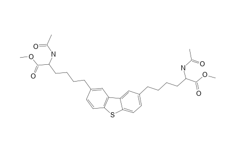 DIMETHYL-(RS)-6,6'-(DIBENZOTHIOPHEN-2,8-DIYL)-BIS-(2-ACETAMIDOHEXANOATE)