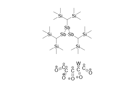 [[2,3-bis[bis(Trimethylsilyl)methyl]tristibiran-1-yl]-trimethylsilyl-methyl]-trimethyl-silane pentacarbonyl tungsten