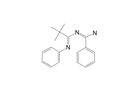 2-TERT.-BUTYL-1,4-DIPHENYL-1,3,5-TRIAZAPENTA-1,3-DIENE