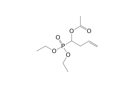 1-diethoxyphosphorylbut-3-enyl acetate