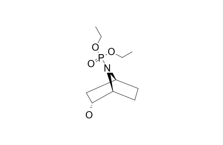 (2-endo-Hydroxy-7-azabicyclo[2.2.1]hept-7-yl)phosphonic acid diethyl ester