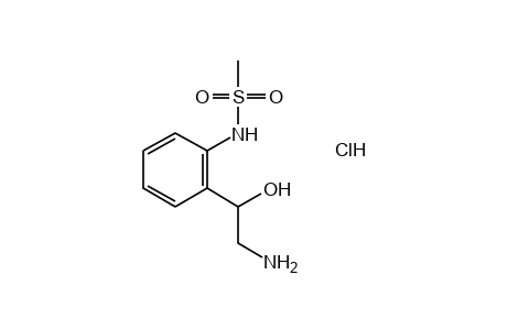 2'-(2-AMINO-1-HYDROXYETHYL)METHANESULFONANILIDE, HYDROCHLORIDE