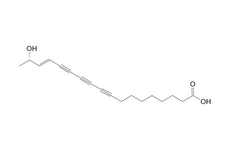 (E,17S)-17-hydroxyoctadec-15-en-9,11,13-triynoic acid