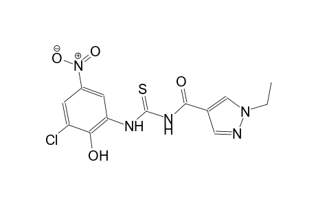 N-(3-chloro-2-hydroxy-5-nitrophenyl)-N'-[(1-ethyl-1H-pyrazol-4-yl)carbonyl]thiourea