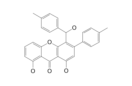 1,8-DIHYDROXY-4-[(4-METHYLPHENYL)-HYDROXYMETHYL]-3-(4-METHYLPHENYL)-9H-XANTHEN-9-ONE