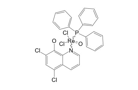 RE-O-(DICHLORO)-(5,7-DICHLORO-QUINOLIN)-(TRIPHENYLPNOSPHANYL)