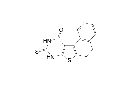 9-Thioxo-5,6,8,10-tetrahydronaphtho[1',2':4,5]thieno[2,3-d]pyrimidin-11-one