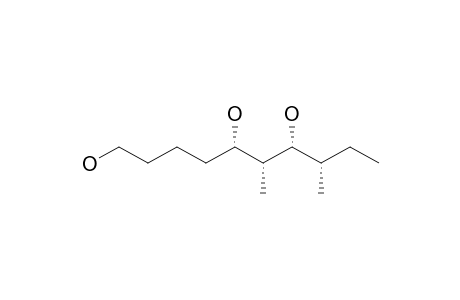 6-(R),8-(S)-DIMETHYL-5-(S),7-(R)-DIHYDROXY-DECANOL