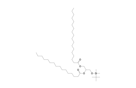 Octadecanoic acid, 3-[[(1,1-dimethylethyl)dimethylsilyl]oxy]-2-[(1-oxohexadecyl)oxy]prop yl ester, (.+-.)-