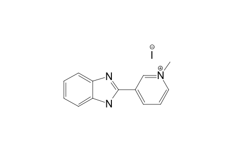 2-(1-METHYL)-PYRIDINIUM-3-YL-1H-BENZIMIDAZOLE-IODIDE