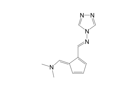 N-[[5-[(DIMETHYLAMINO)-METHYLENE]-1,3-CYCLOPENTADIEN-1-YL]-METHYLENE]-1,2,4-TRIAZOLE-4-AMINE