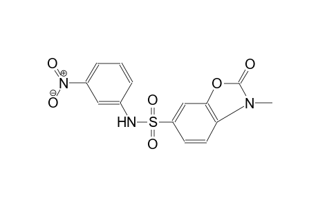 6-benzoxazolesulfonamide, 2,3-dihydro-3-methyl-N-(3-nitrophenyl)-2-oxo-