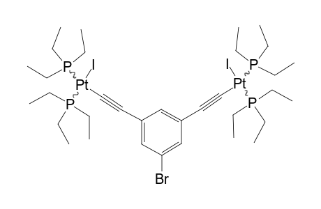 3,5-BIS-[TRANS-PT-(PET3)2I-(ETHYNYL)]-BROMOBENZENE