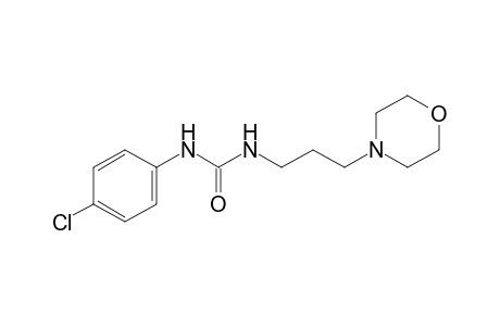 1-(p-chlorophenyl)-3-(3-morpholinopropyl)urea