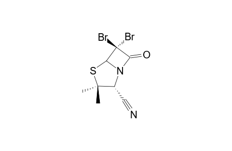 4-THIA-1-AZABICYCLO-[3.2.0]-HEPTANE-2-CARBONITRILE-6,6-DIBROMO-2,2-DIMETHYL-7-OXO-[2S-(2-ALPHA,5-ALPHA)]