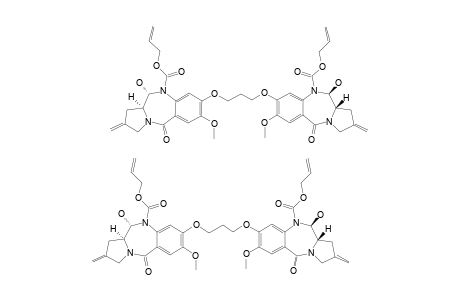 #19;1,1'-[[(PROPANE-1,3-DIYL)-DIOXY]-BIS-[(11S,11A-S)-10-(ALLYLOXYCARBONYL)-11-HYDROXY-7-METHOXY-2-METHYLIDENE-1,2,3,10,11,11A-HEXAHYDRO-5H-PYRROLO-[2,1-C]-[1,