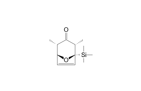 2,4-DIMETHYL-1-TRIMETHYLSILYL-8-OXABICYCLO-[3.2.1]-OCT-6-EN-3-ONE