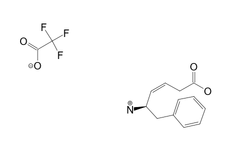 (5-S,3-Z)-5-AMINO-6-PHENYLHEX-3-ENOIC-ACID-TRIFLUOROACETATE