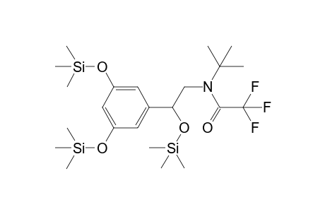 Terbutaline, N-TFA, O,O',O''-tris-TMS