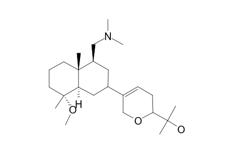 [4R*,5R*,9S*,10R*,(11Z)]-4-METHOXY-9-[(DIMETHYLAMINO)-METHYL]-12,15-EPOXY-11(13)-EN-DECAHYDRONAPHTHALEN-16-OL