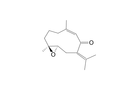 [4S,5S,(9Z)]-4,5-EPOXYGERMACRA-7(11),9-DIEN-8-ONE